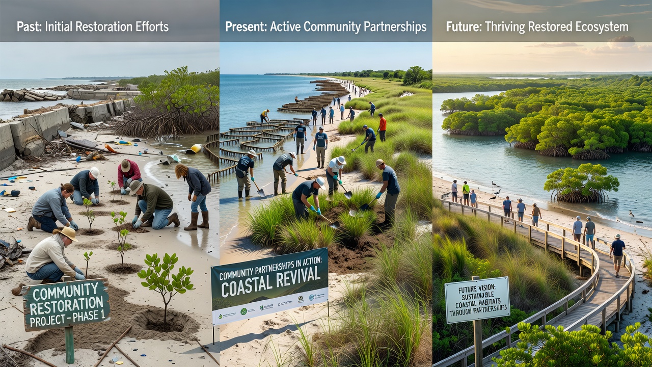 The Evolution of Coastal Habitat Restoration Through Community Partnerships